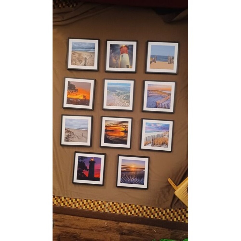 11 Happy Tiles Art Prints 8 x 8 Easy to hang and remove